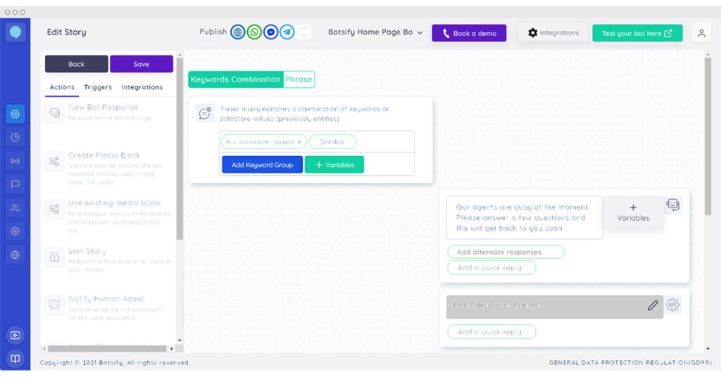 Botsify Un Outil En Ligne Pour Cr Er Son Chatbot