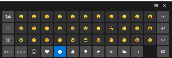 yumuşat ev Makas clavier emoji windows 10 tam olarak tepsi Anemon balığı