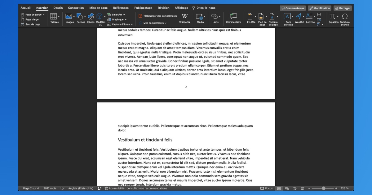 Comment Num Roter Les Pages Sur Word Les Tapes Suivre