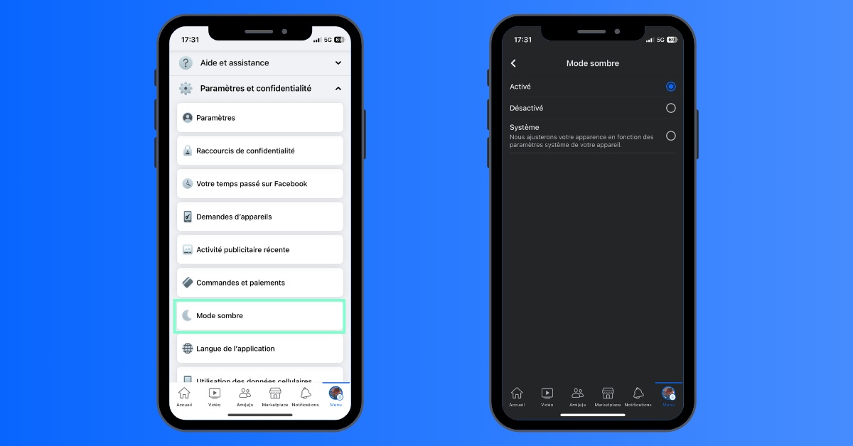 Facebook Comment Activer Le Mode Sombre Sur Mobile Et Desktop