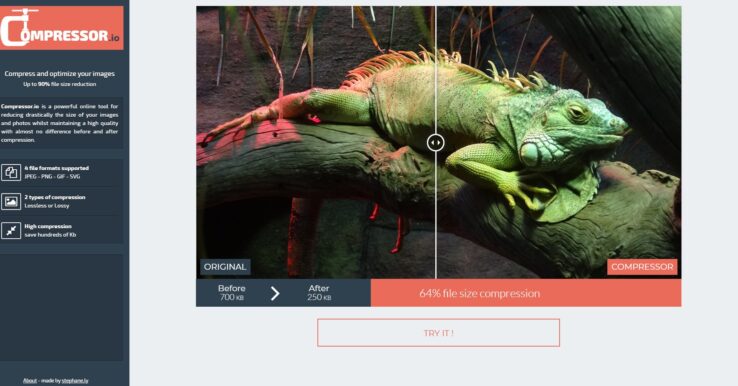 Illustration Compressor.io
