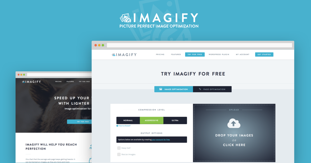 Imagify : un service en ligne pour optimiser le poids de ses images