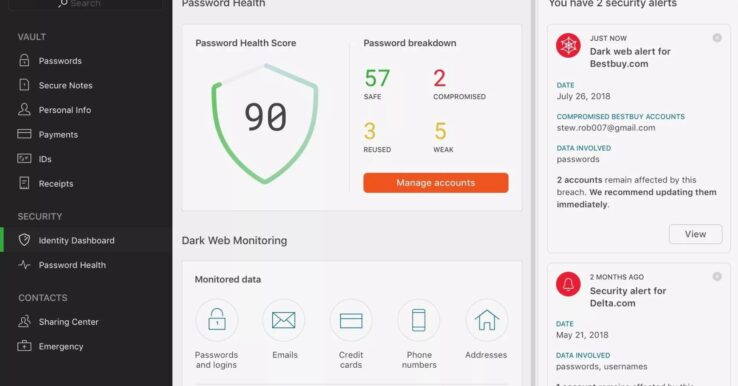 Illustration Dashlane
