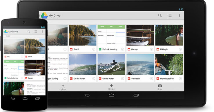 Illustration Google Drive