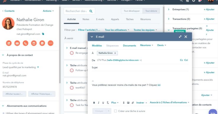 Illustration HubSpot Sales Hub