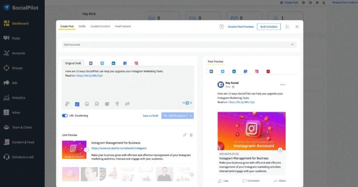 Illustration SocialPilot