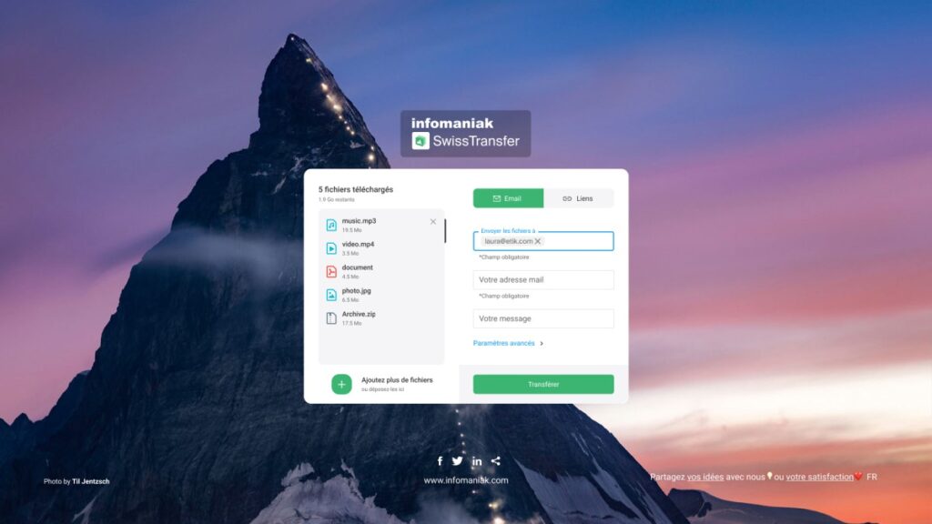 Infomaniak_SwissTransfer_solution_transfert_de_fichiers_gratuit