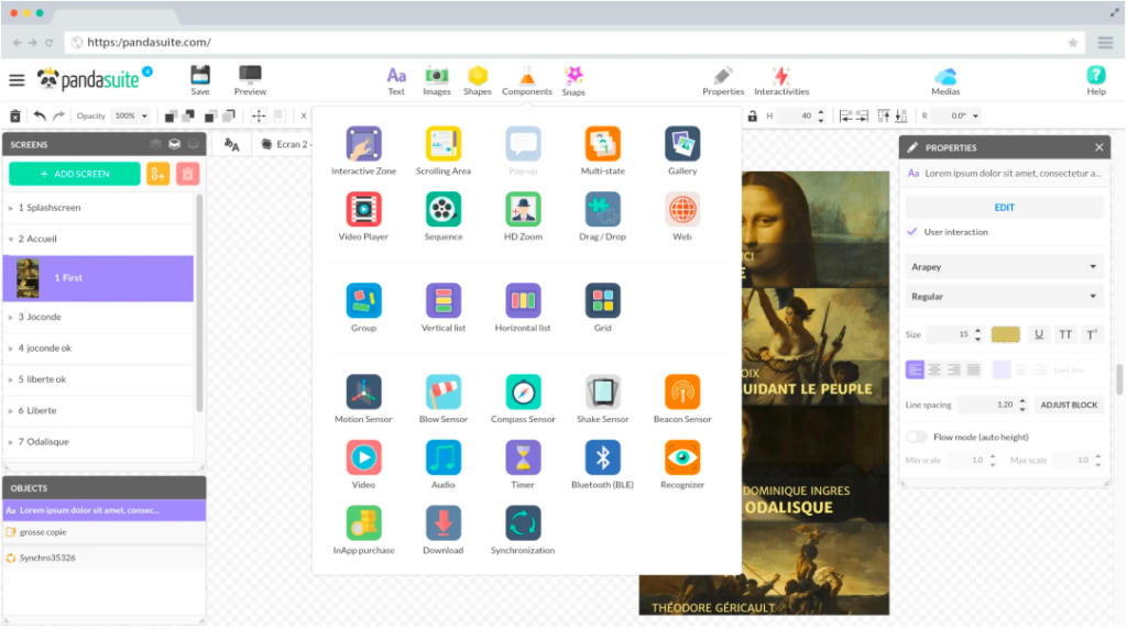 PandaSuite-screenshot3