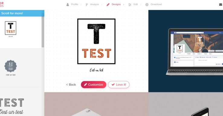 Illustration Tailor Brands
