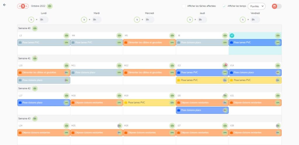 Agenda d’un membre-Beesbusy