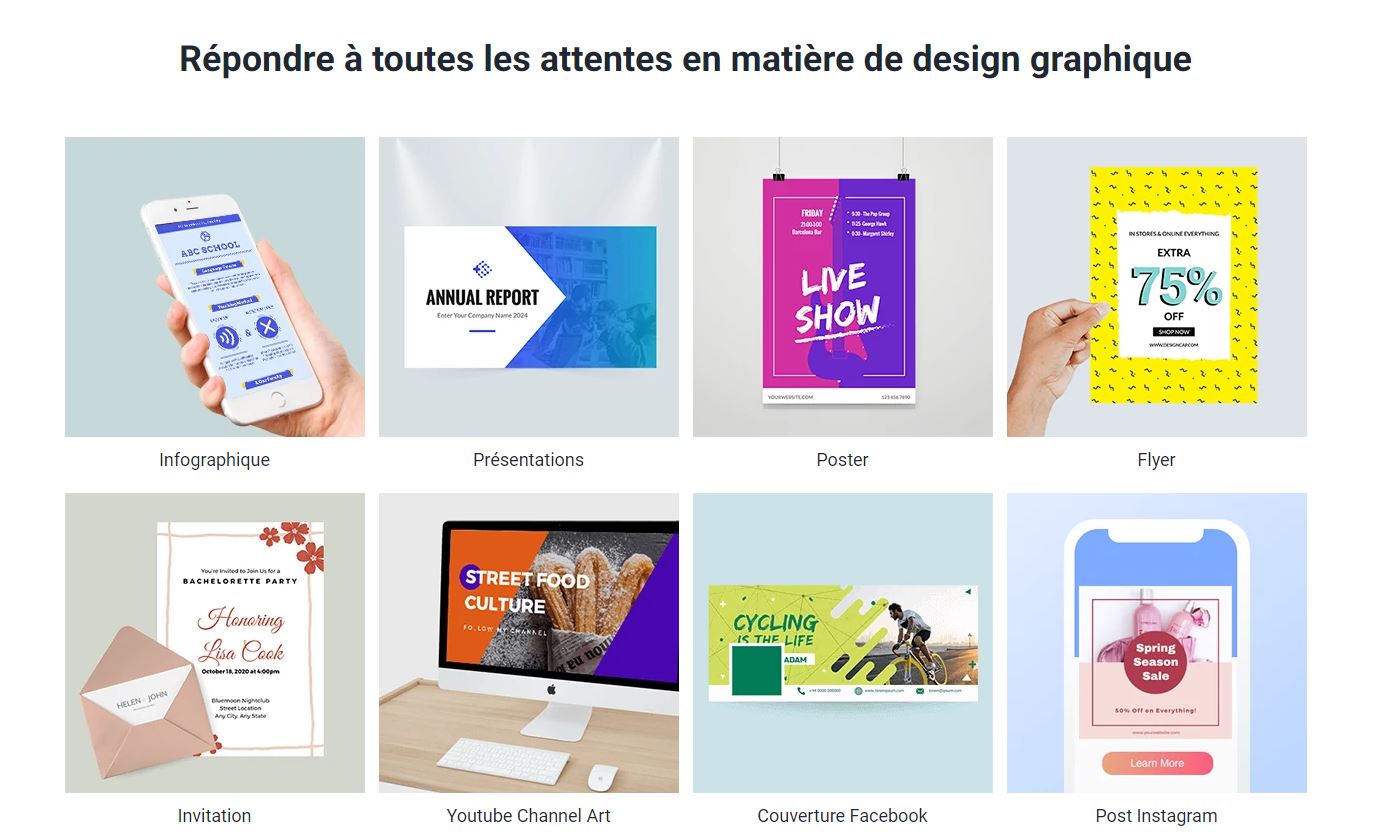 DesignCap un outil de conception graphique  intuitif 