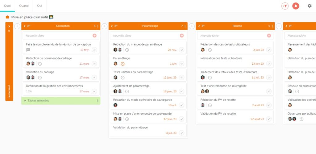 Vue Quoi du projet-Beesbusy