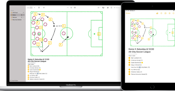 Illustration Apple Notes