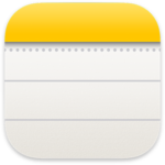 Logo Apple Notes