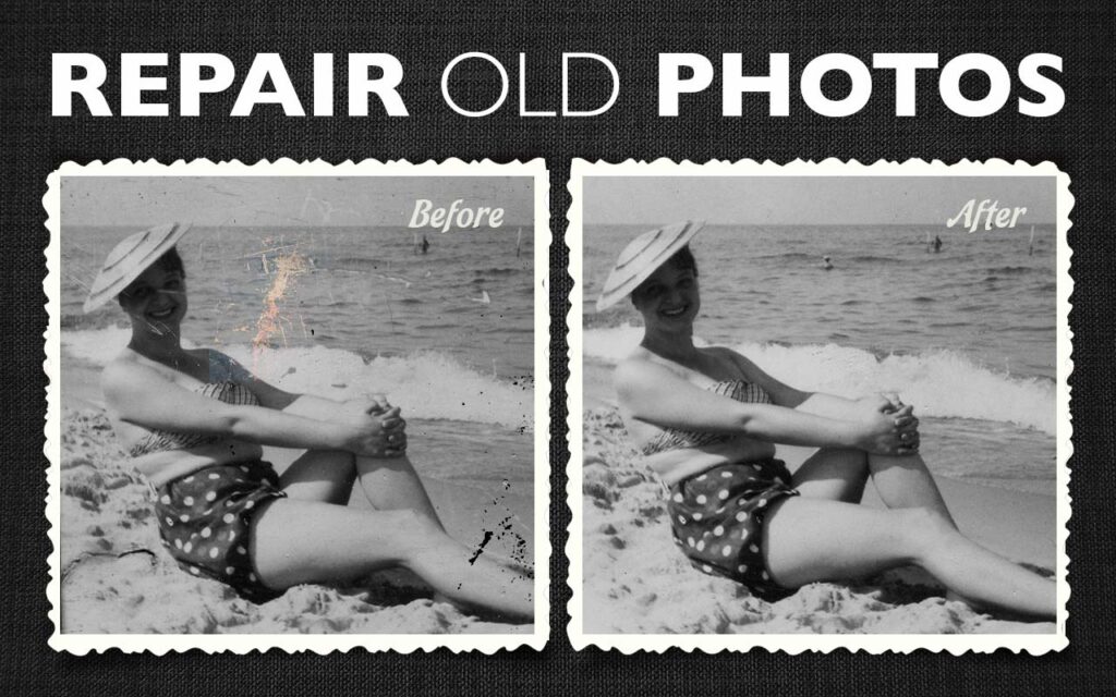 réparer photo inpaint