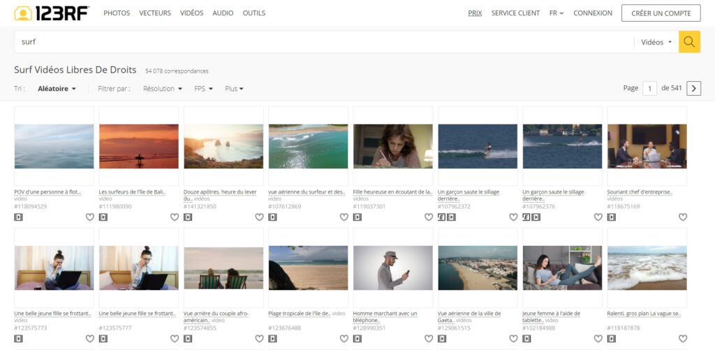 123rf vidéo