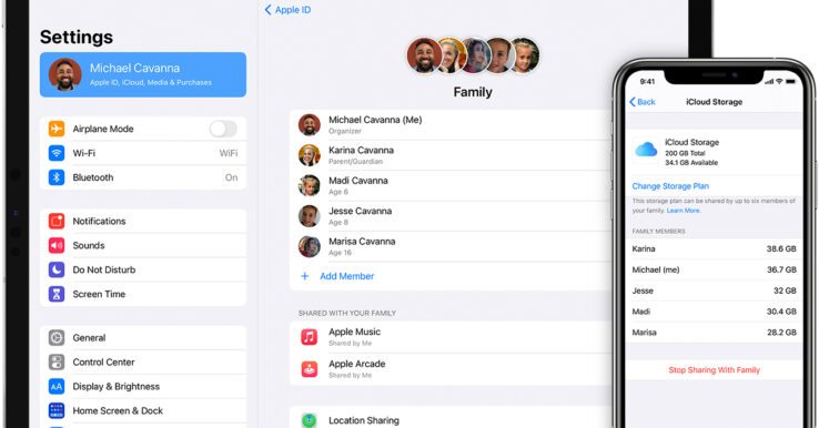 Illustration iCloud