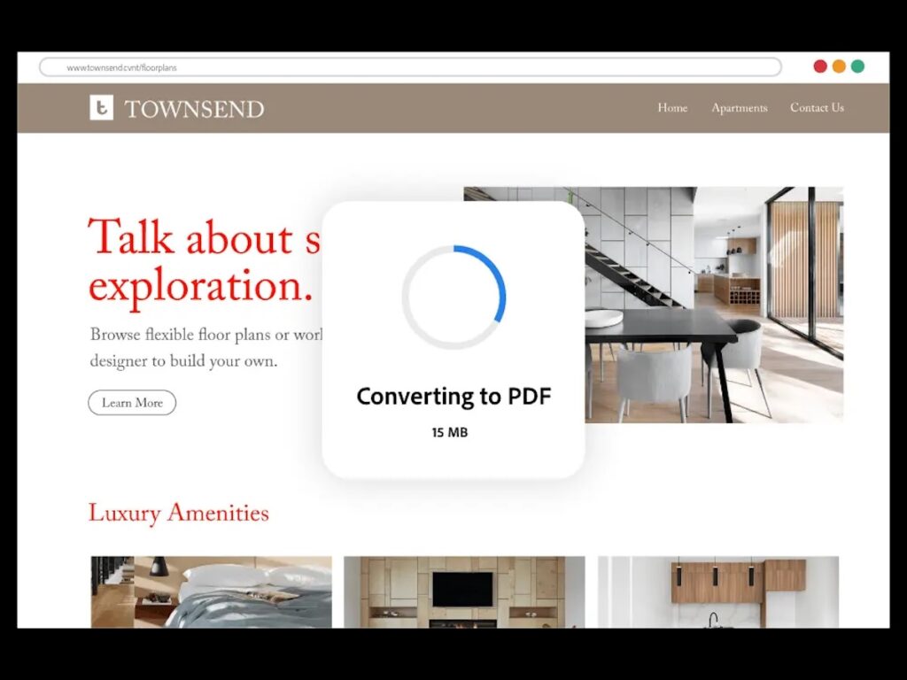 Adobe-Acrobat-interface