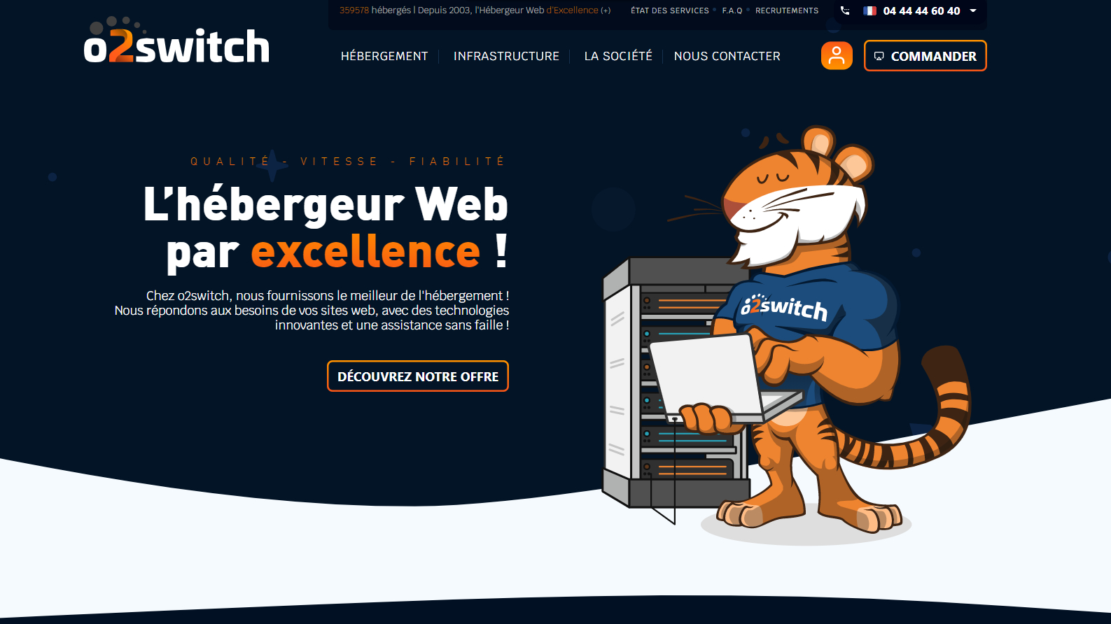 o2switch : un hébergeur web français