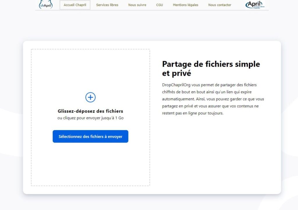 dropchapril-interface