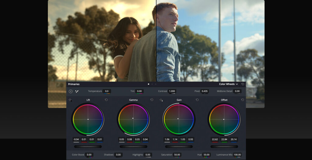 light davinci resolve