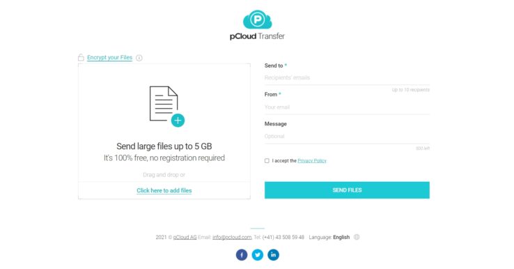 Illustration pCloud Transfer