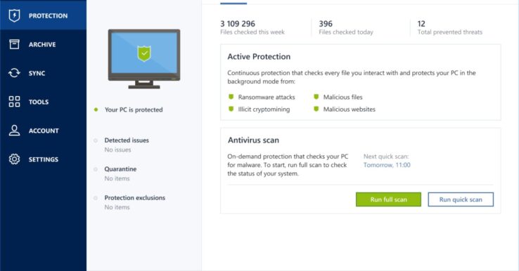 Illustration Acronis True Image