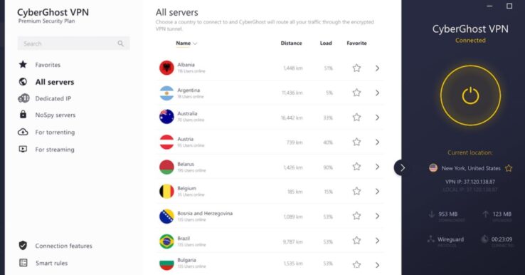 Illustration CyberGhost VPN