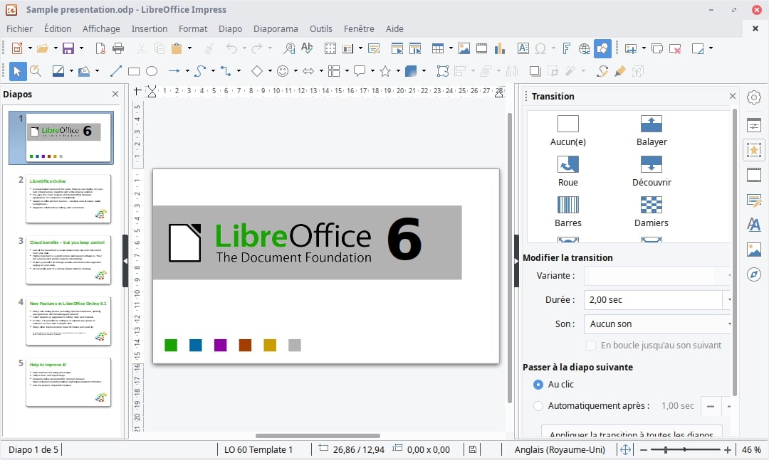 LibreOffice une suite bureautique gratuite et open source