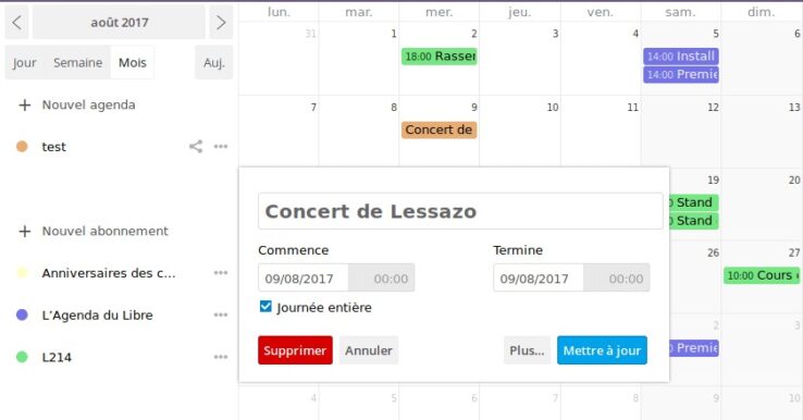 Illustration Framagenda