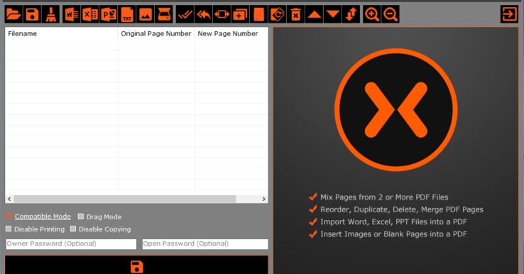 Illustration PDF Mixer