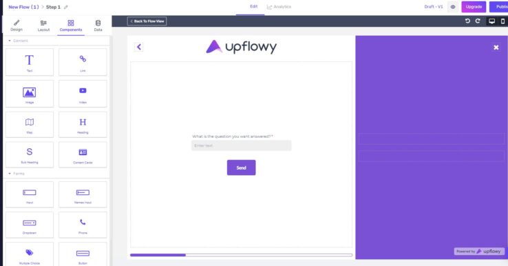 Illustration Upflowy