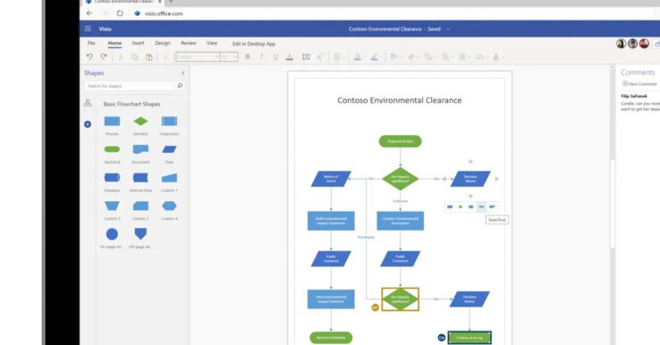 Illustration Microsoft Visio