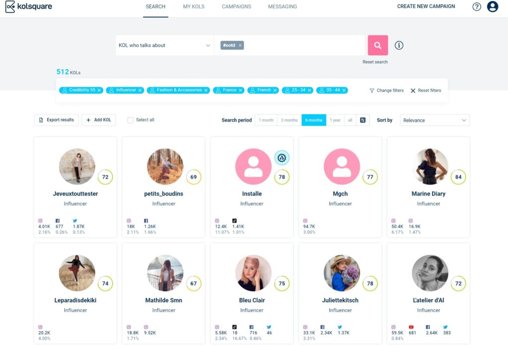Kolsquare – Unlimited Search