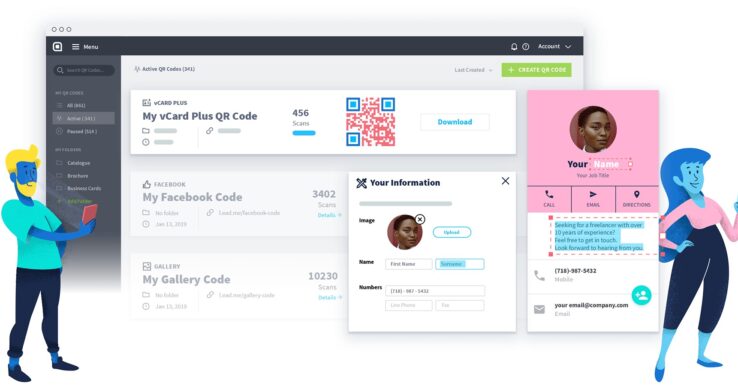 Illustration QR Code Generator