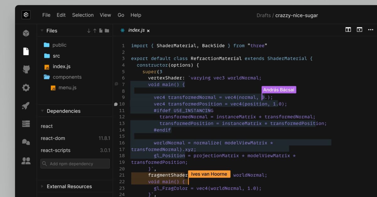 CodeSandbox : Un Service IDE Collaboratif Et Gratuit Pour écrire Et ...