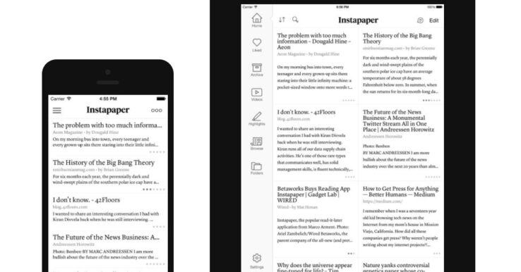 Illustration Instapaper