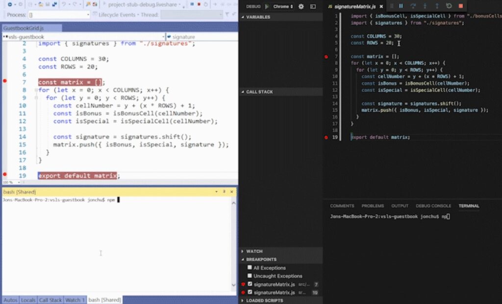 visual studio live share 1