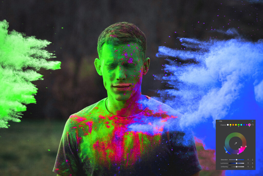 DxO PhotoLab-colorwheel