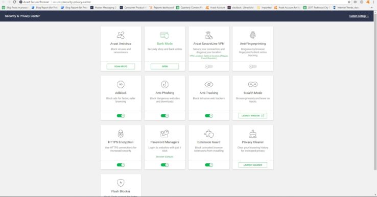 Illustration Avast Secure Browser