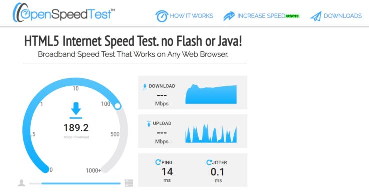 Illustration OpenSpeedTest