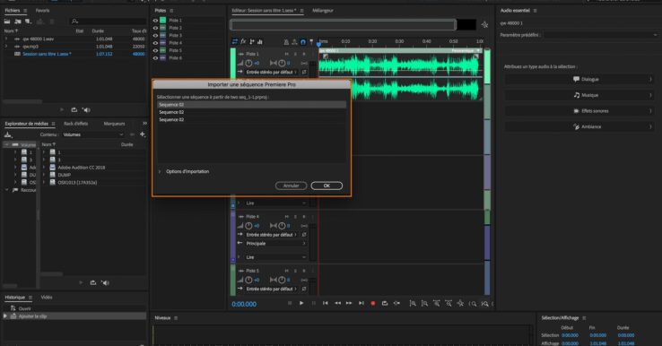 Illustration Adobe Audition
