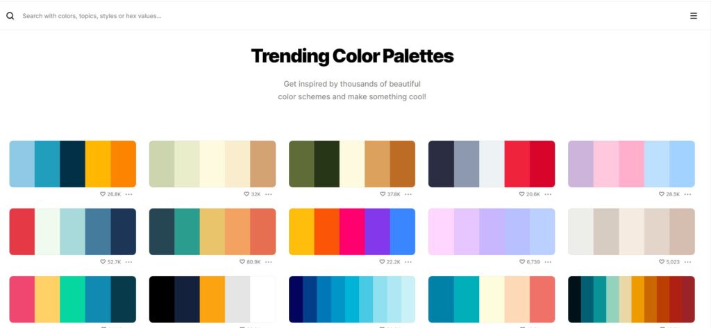 coloors-palettes-tendances