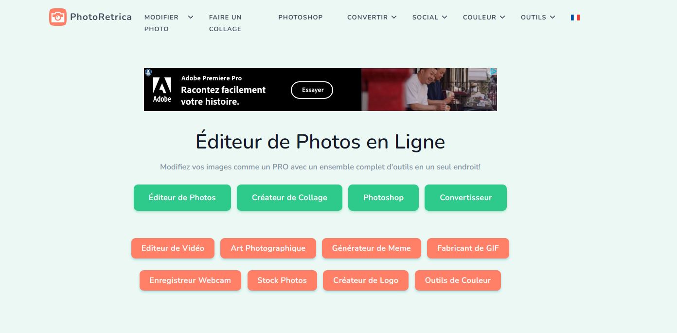 PhotoRetrica Un Service Gratuit En Ligne Pour Retoucher Vos Photos