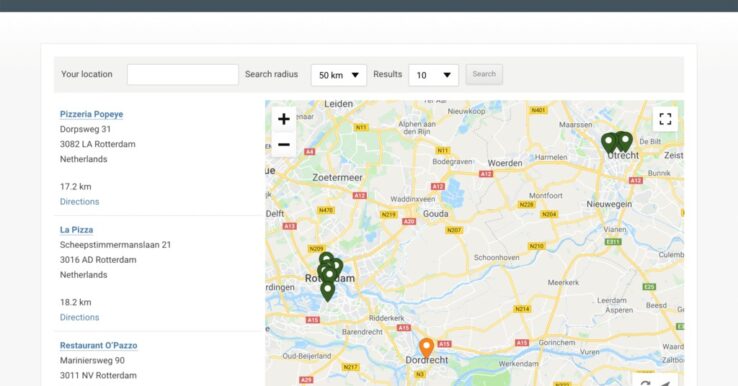 Illustration WP Store Locator