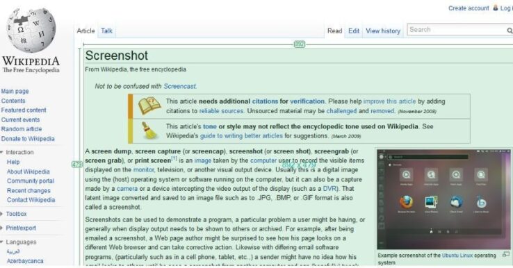 Illustration Greenshot