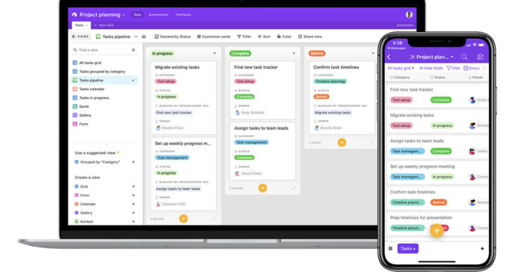Illustration Airtable