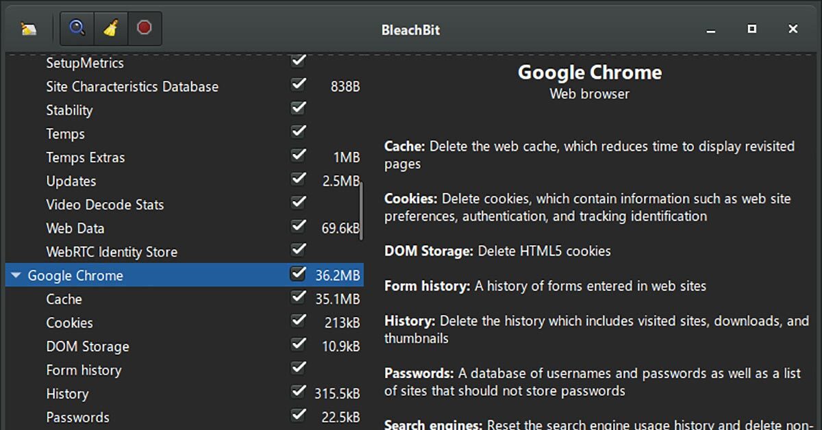 BleachBit un logiciel de nettoyage PC open source et gratuit