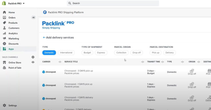 Illustration Packlink Pro