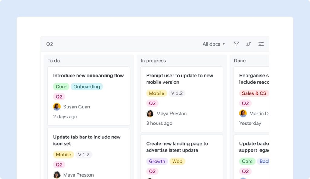 Slite-gestion-projet